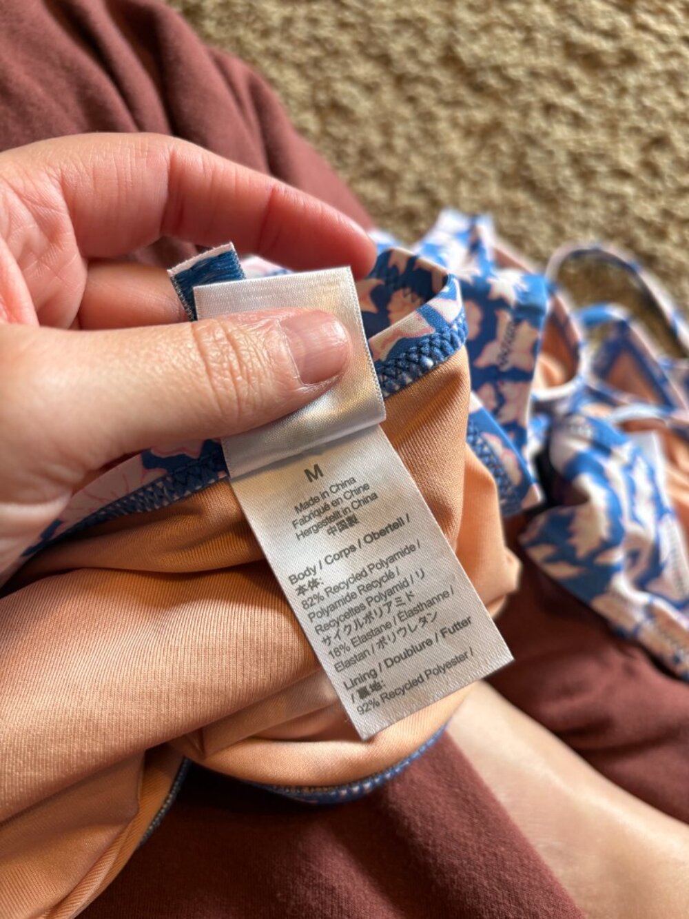 J. Crew paisley patterned bikini swimsuit - Picture 6 of 6